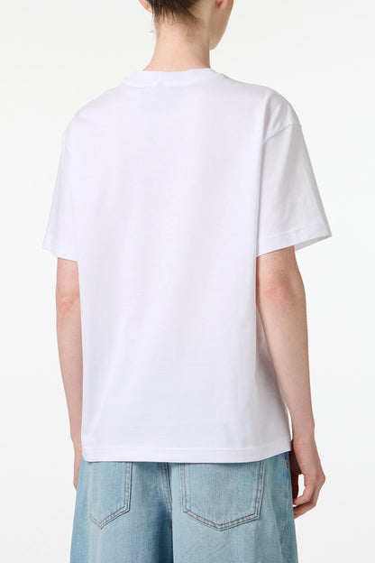 T-Shirt Iceberg con patch dinosauro donna