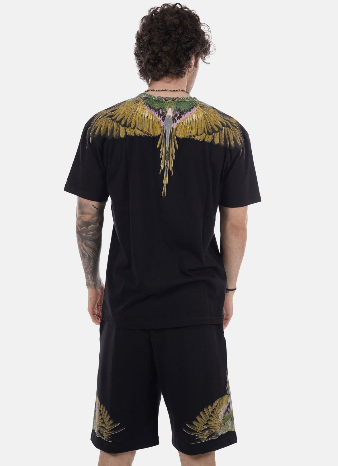 T-Shirt Marcelo Burlon "Icon Wings Colorfull" uomo