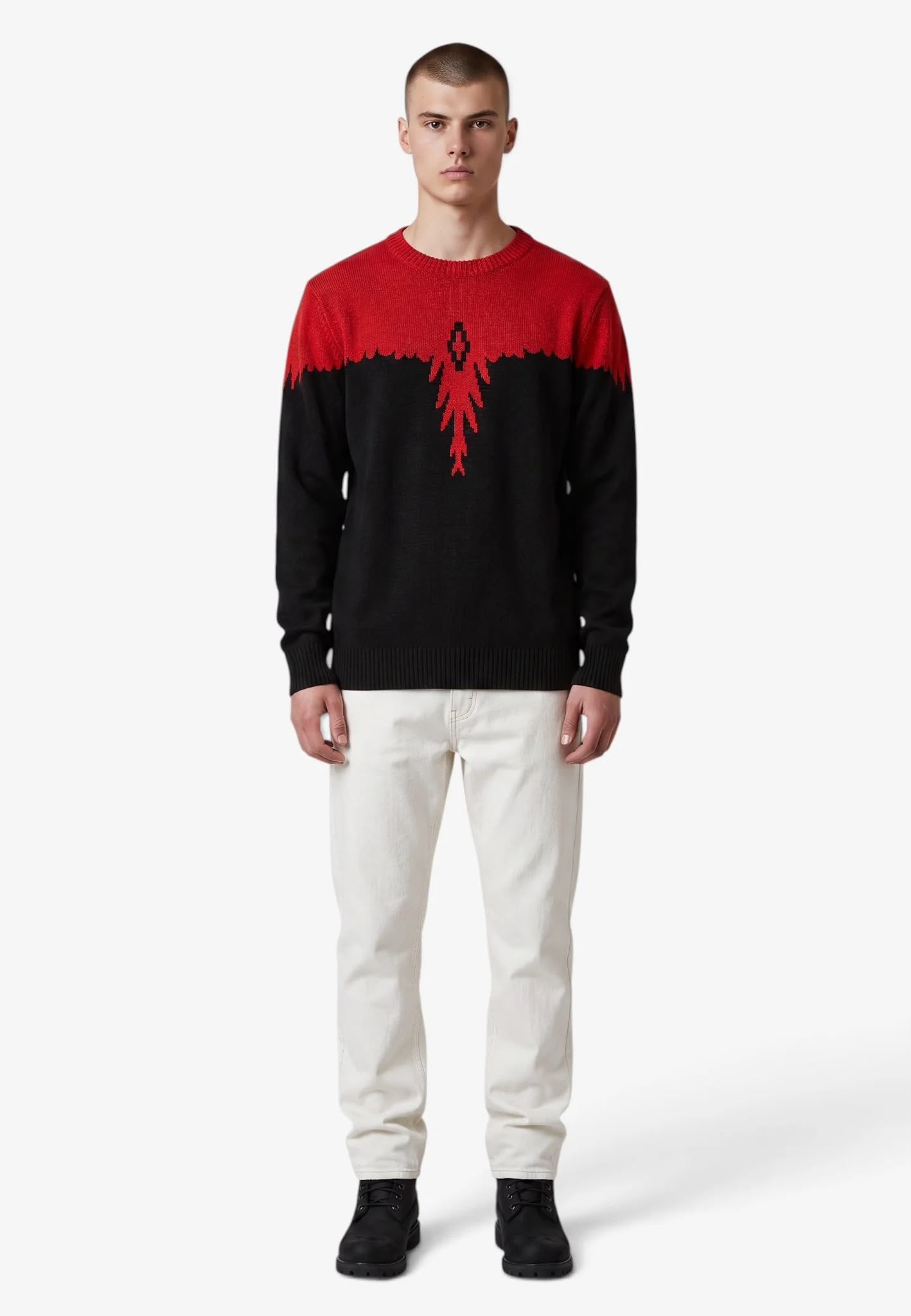 Maglia Marcelo Burlon "Icon Wings County" uomo