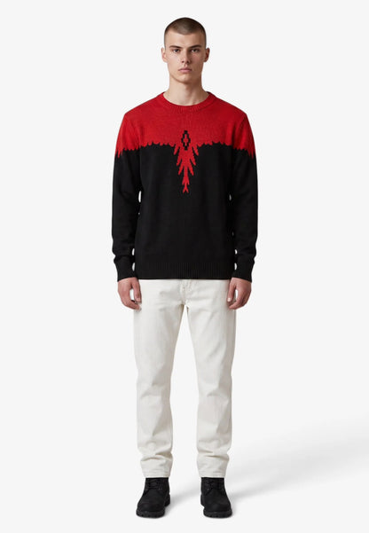 Maglia Marcelo Burlon "Icon Wings County" uomo