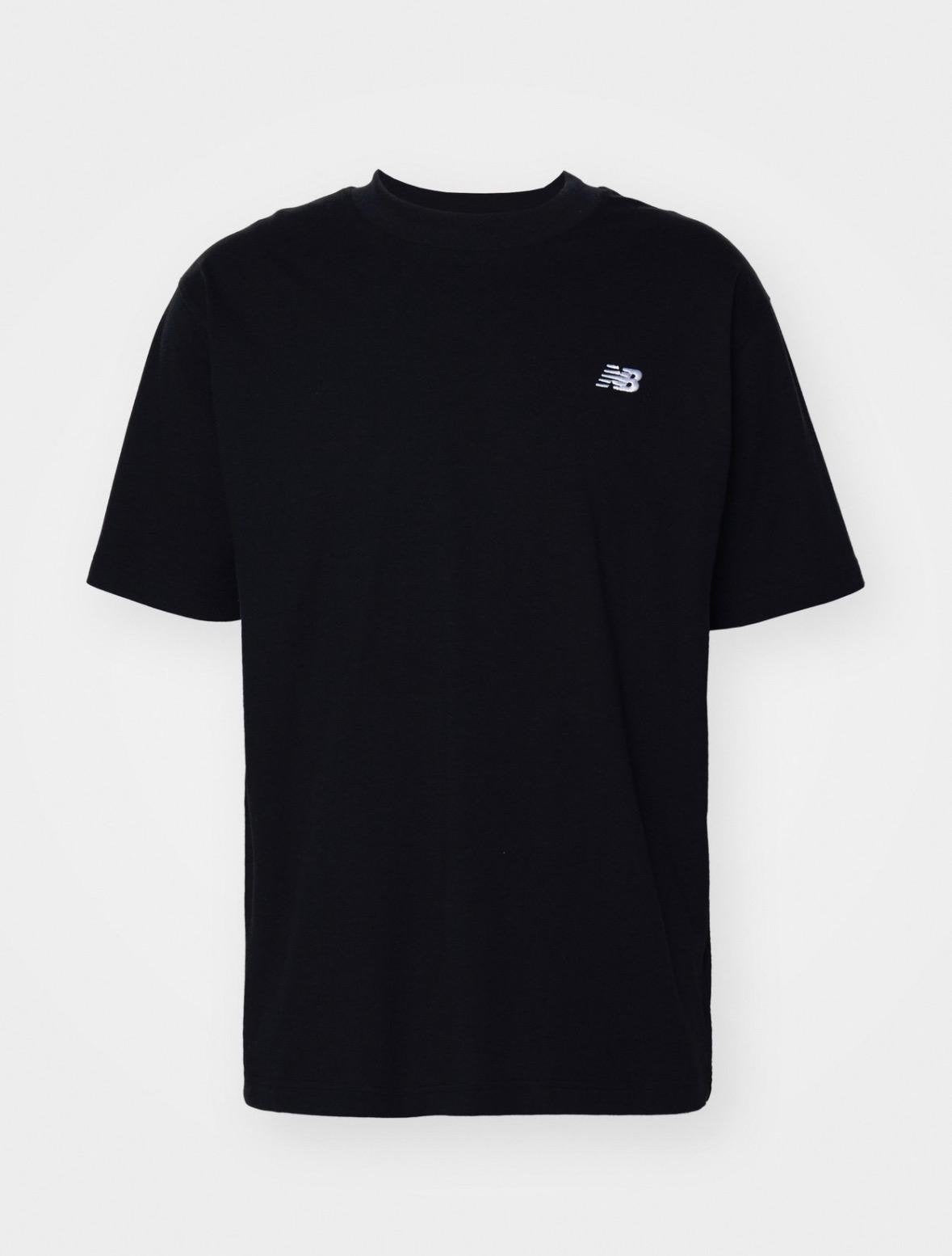 T-shirt New Balance girocollo con logo ricamato