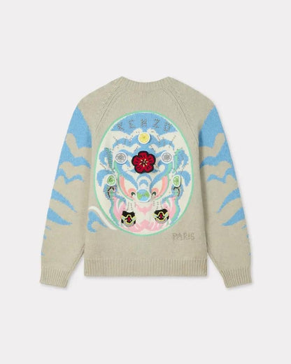Cardigan Kenzo Paris "Pachinko" in misto lana