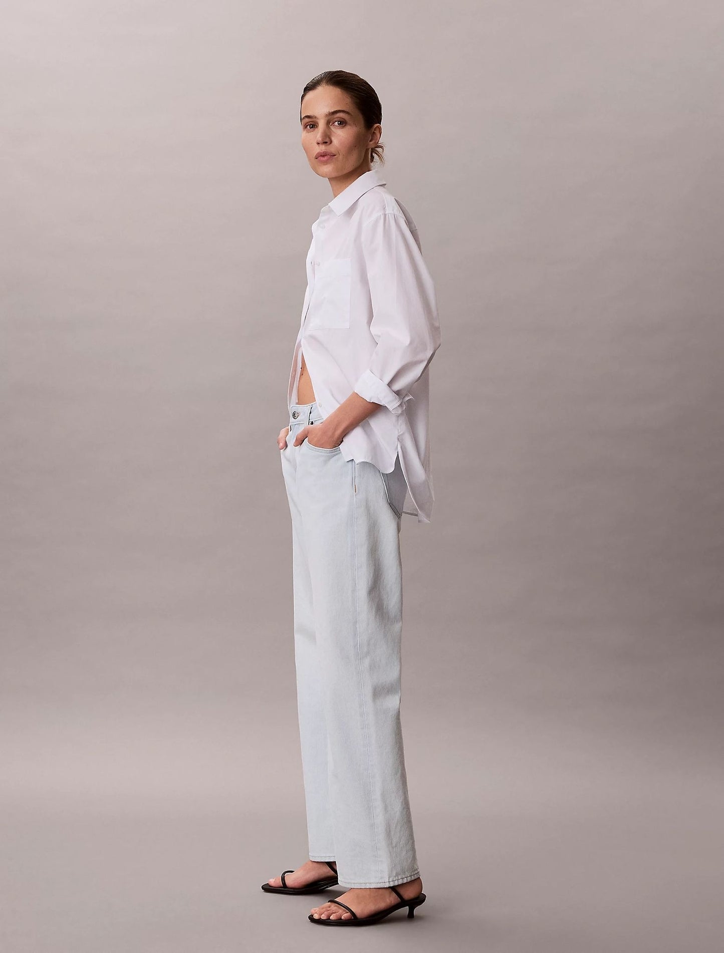 Jeans Calvin Klein 90s straight donna