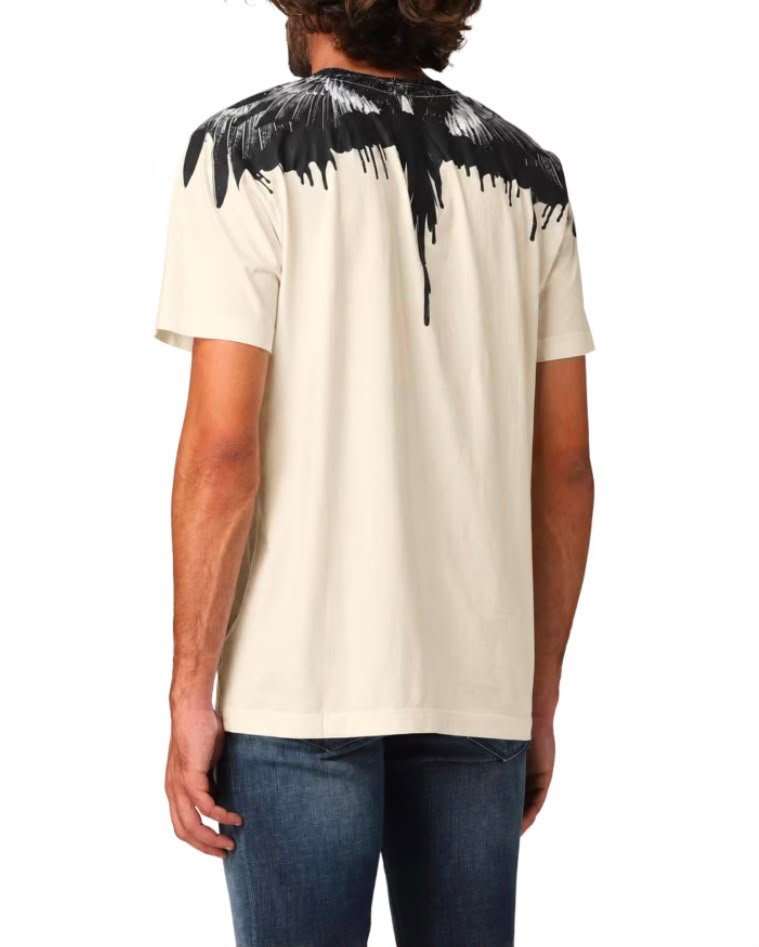 T-Shirt Marcelo Burlon girocollo "Icon Wings" uomo