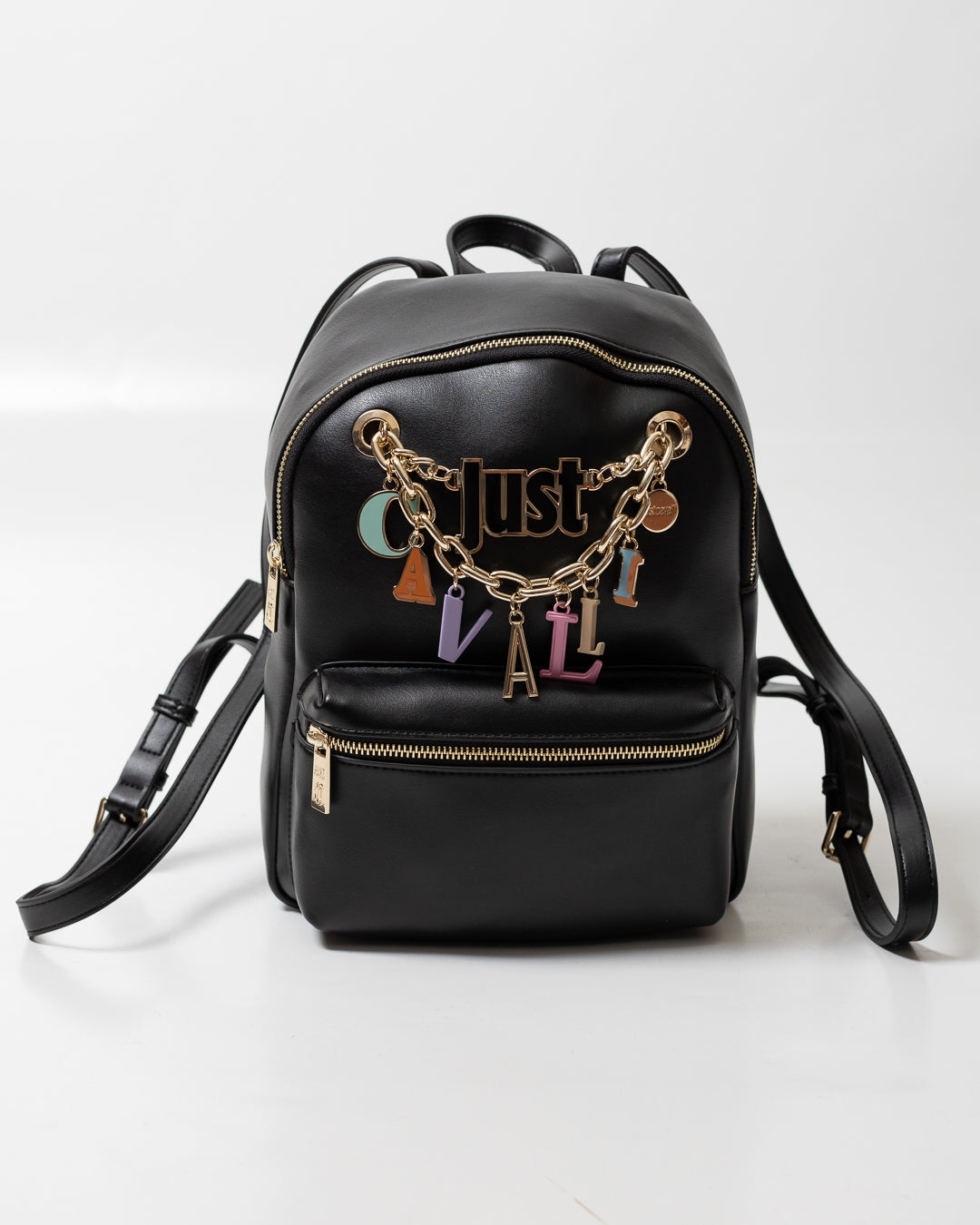 Zaino Just Cavalli in pelle con charms donna