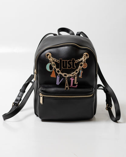 Zaino Just Cavalli in pelle con charms donna