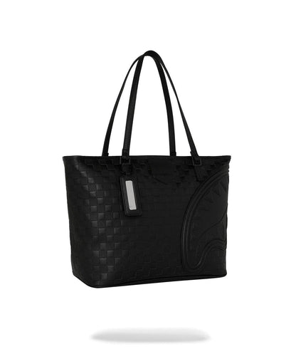 Borsa Sprayground nero RAISED CHECK TOTE