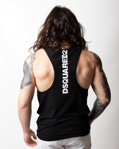 Canotta Dsquared2 logata uomo