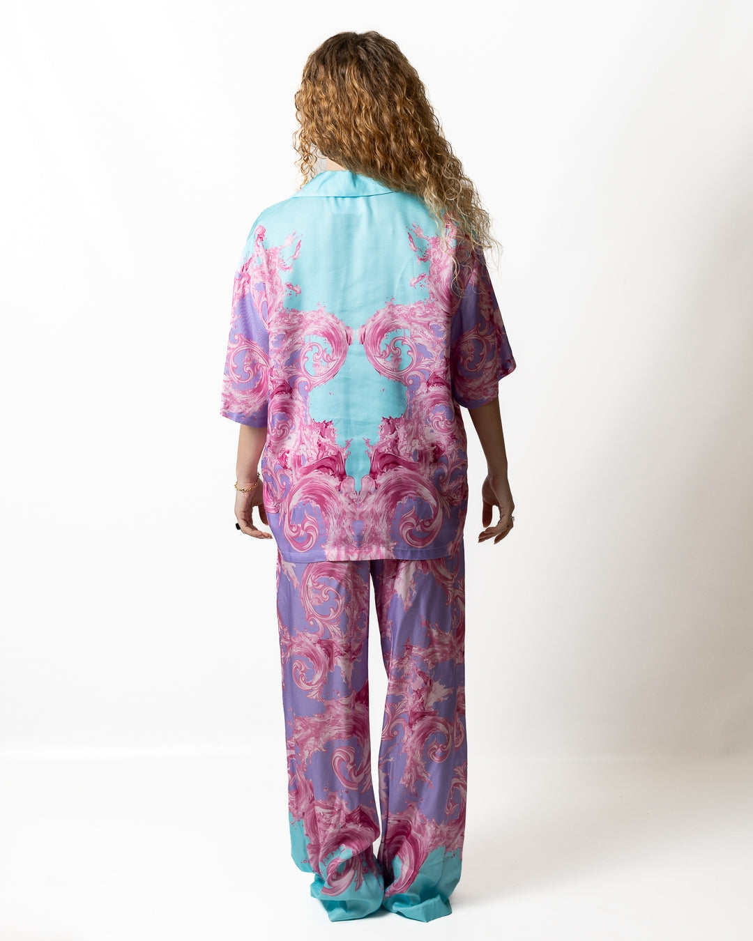 Camicia Versace Jeans Couture "Wave Baroque" donna