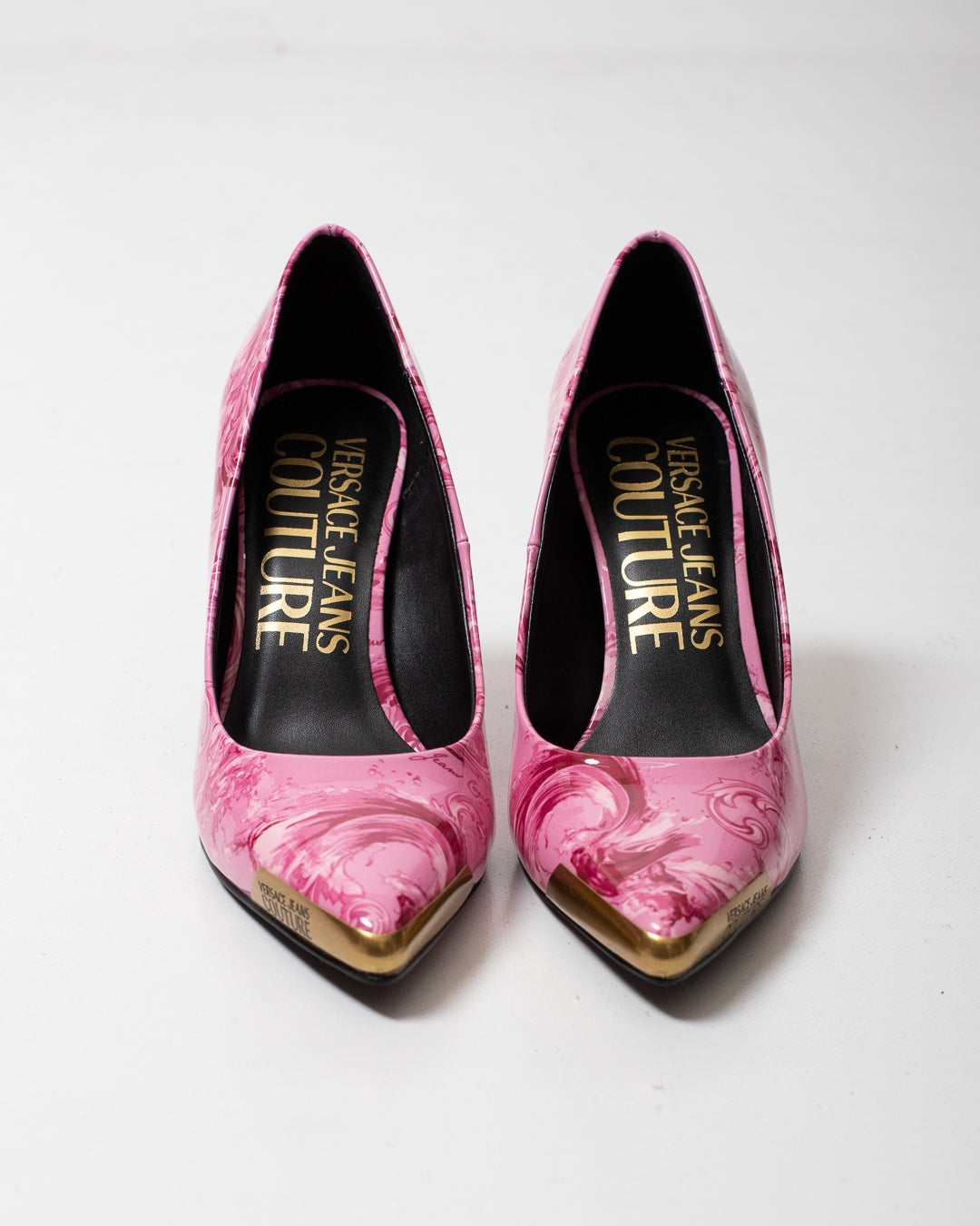 Tacchi Versace Jeans Couture "Baroque Print" donna