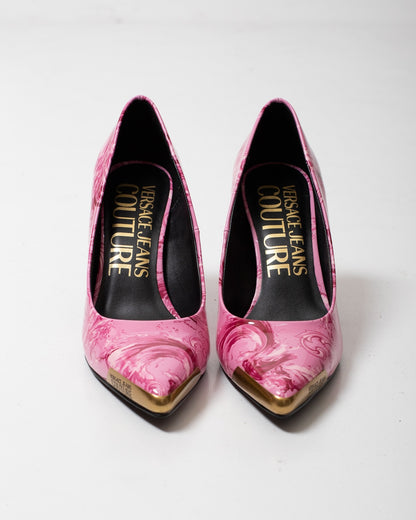 Tacchi Versace Jeans Couture "Baroque Print" donna