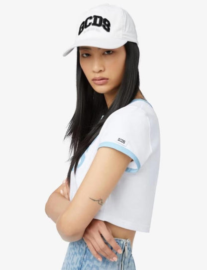 Cappello GCDS con visiera "Lounge Logo"