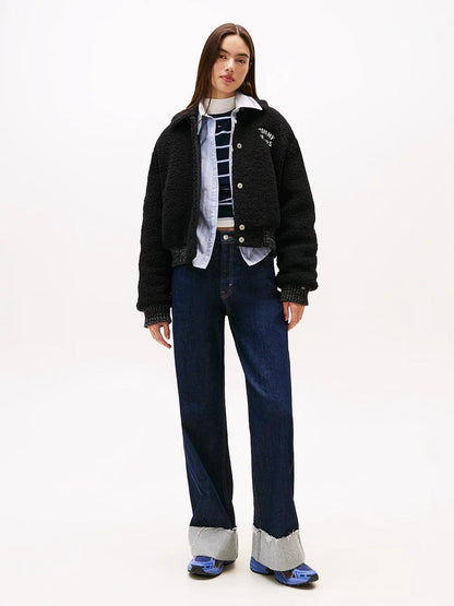 Giubbotto Tommy Jeans "Teddy Bomber" donna