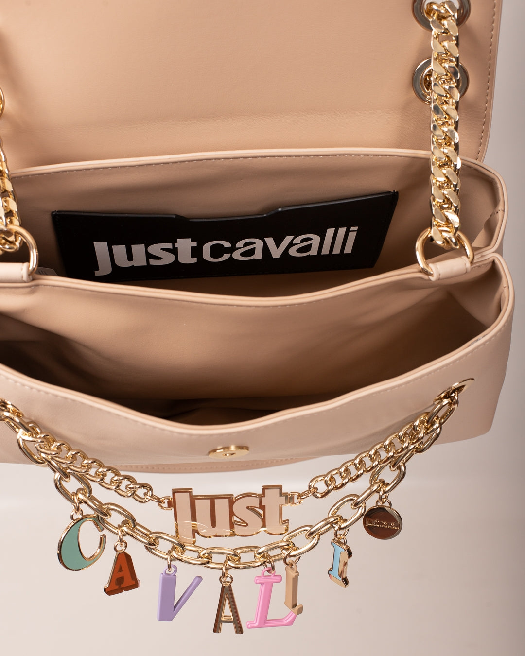 Borsa Just Cavalli "Logo Charms" donna