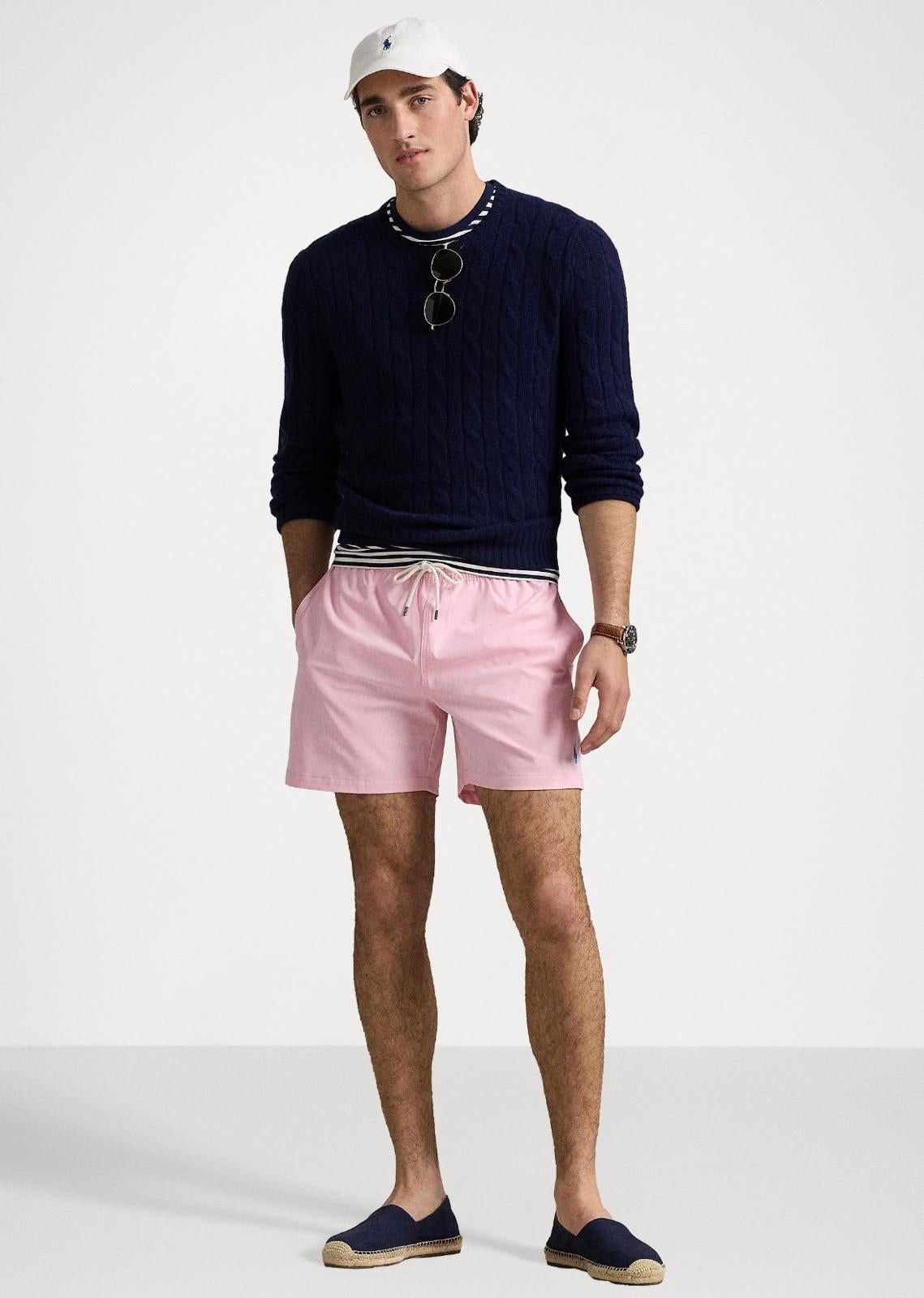 Boxer mare Polo Ralph Lauren basic con ricamo uomo