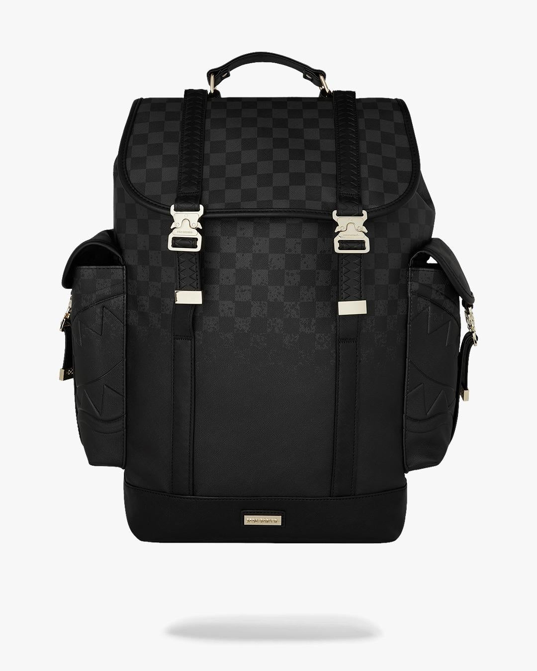 Zaino Sprayground nero "SPRITZ BLACK MONTE CARLO BACKPACK"