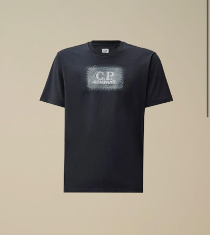 T-Shirt C.P. Company con stampa patch uomo