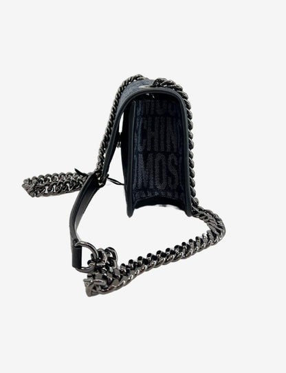 Borsa Moschino effetto denim con tracolla donna