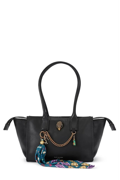 Borsa Kurt Geiger in pelle con accessori decorativi