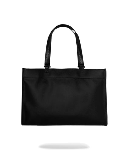 Borsa Sprayground nero "Gold Brick Lux Tortuga" tote