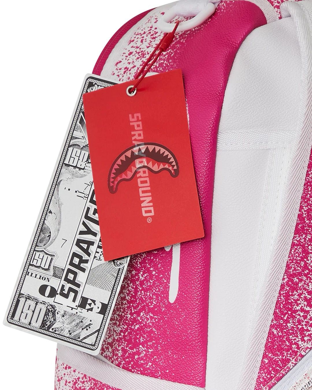 Zaino Sprayground bianco pink vandal backpack
