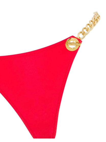 Slip mare Moschino Swim con catene donna