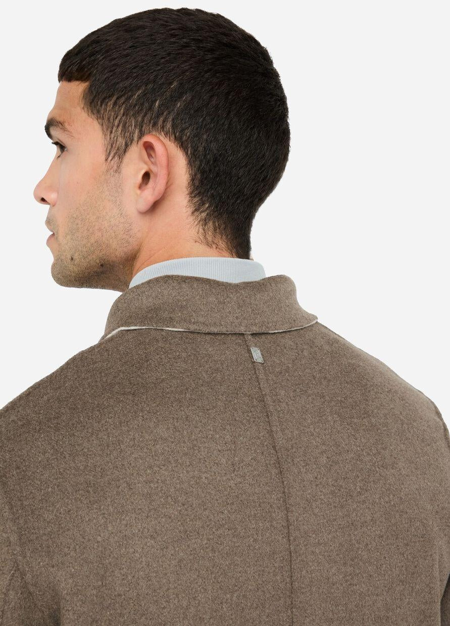 Cappotto Liu Jo reversibile in misto lana uomo