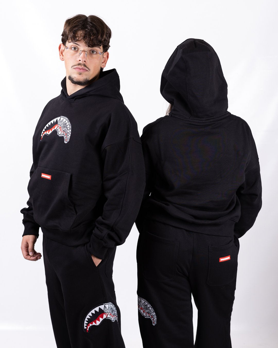 Felpa Sprayground con cappuccio "Sketch Shark"