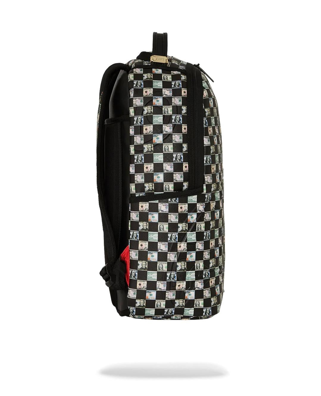 Zaino Sprayground bianco Money check pattern dlx backpack