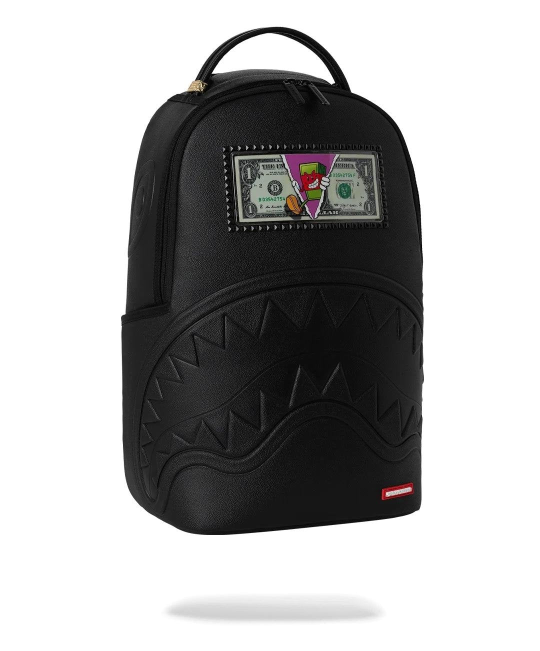 Zaino Sprayground nero REAL MONEY BACKPACK 