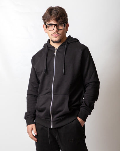 Felpa Richmond X fullzip con logo teddy uomo