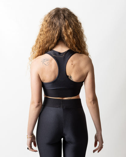 Top Comme des Fuckdown con fascia logata donna
