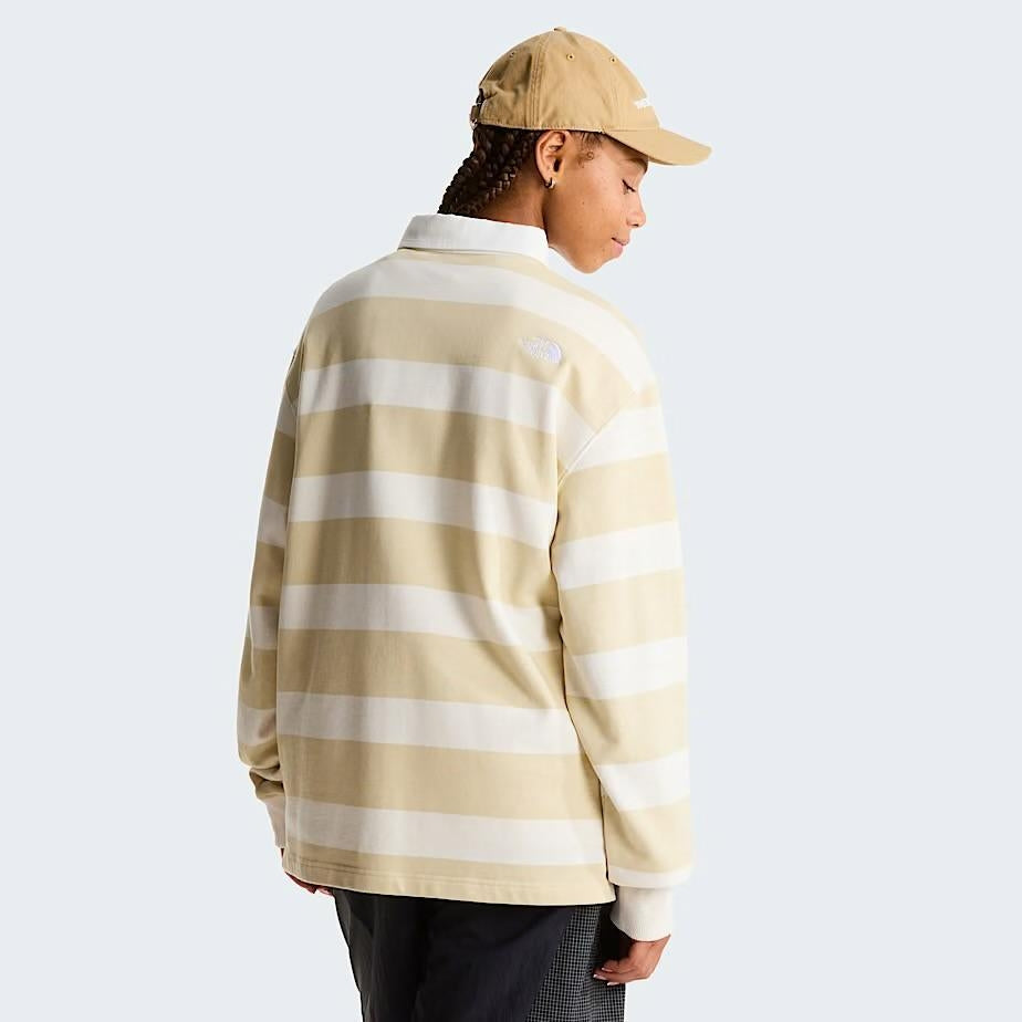 Polo The North Face in felpa a righe uomo