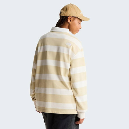 Polo The North Face in felpa a righe uomo