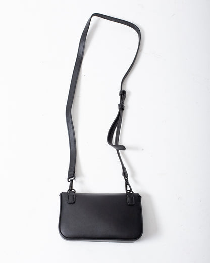 Borsa Marcelo Burlon small in ecopelle con tracolla e logo wings colorfull