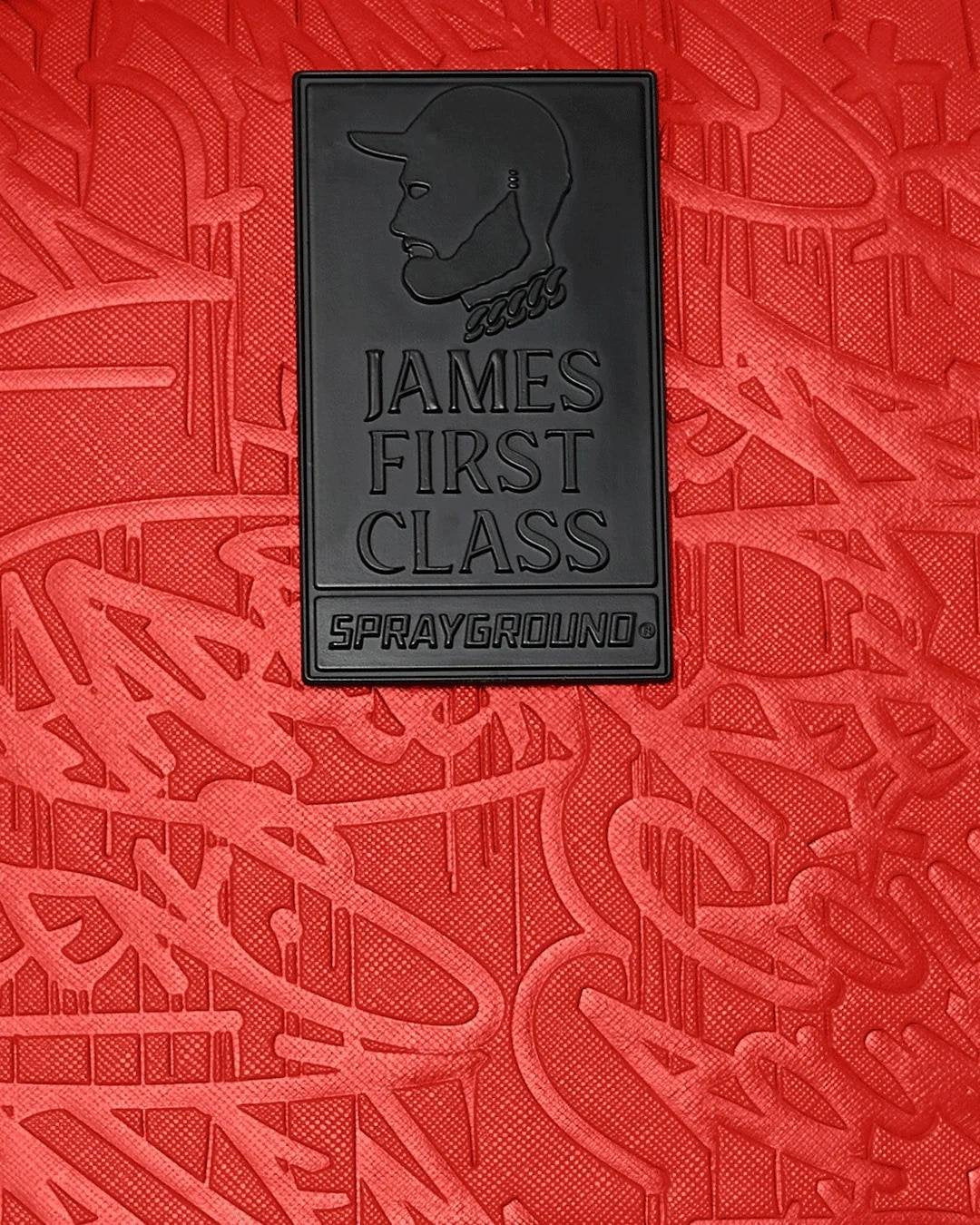 Zaino Sprayground rosso JAMES FIRST CLASS RED BACKPACK