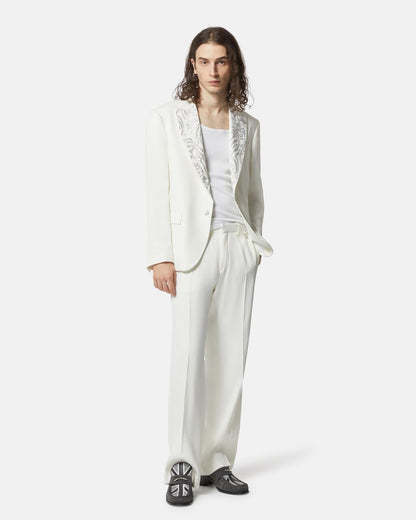 Giacca blazer John Richmond monopetto con strass uomo