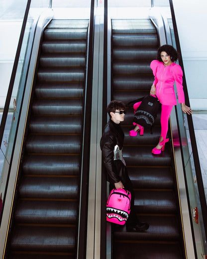 Zaino Sprayground nero shark central nylon black backpack