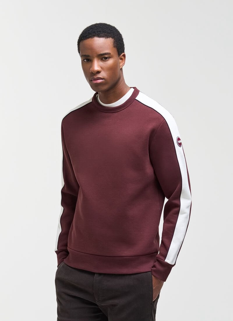 Felpa Colmar girocollo color block uomo