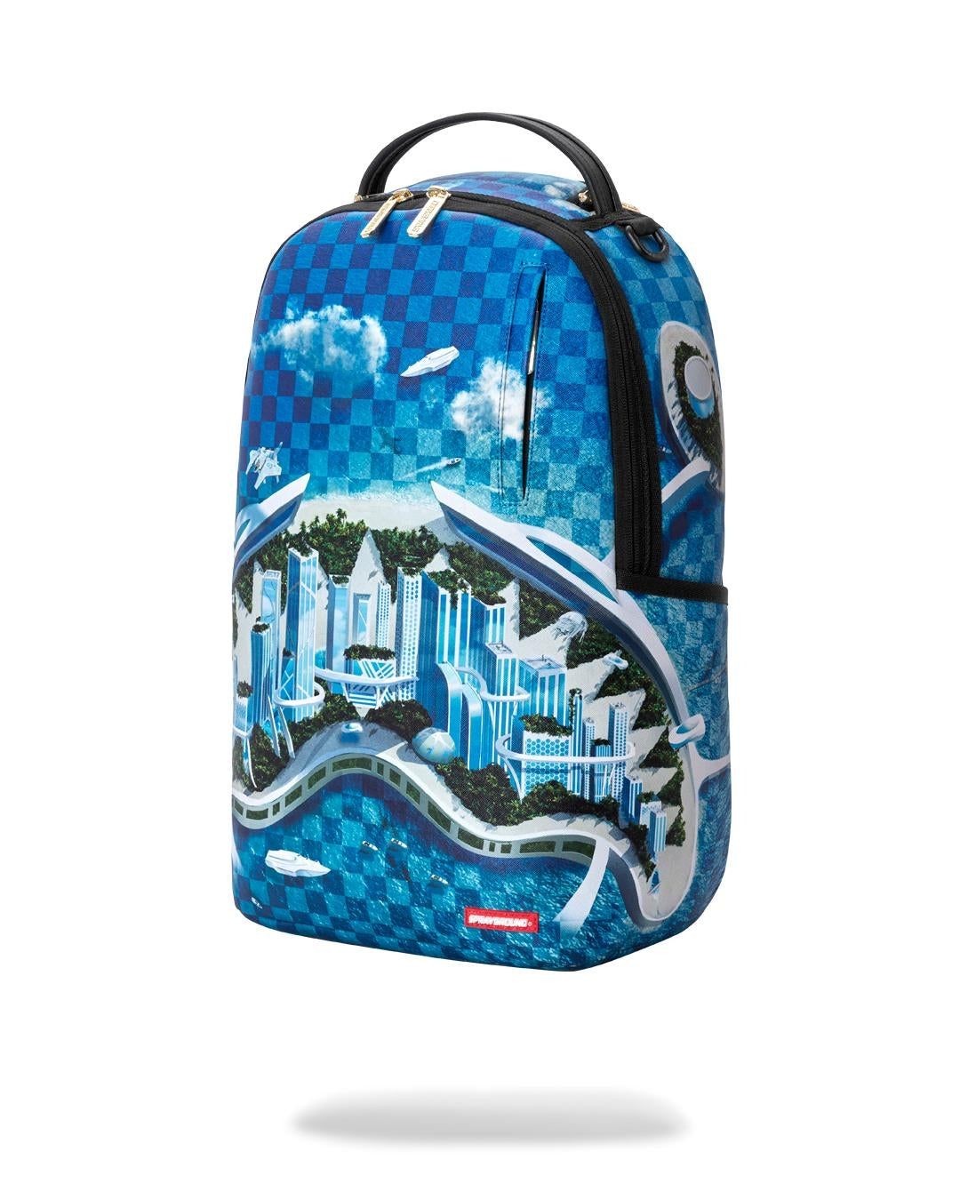 Zaino Sprayground blu SHARK ISLAND BACKPACK