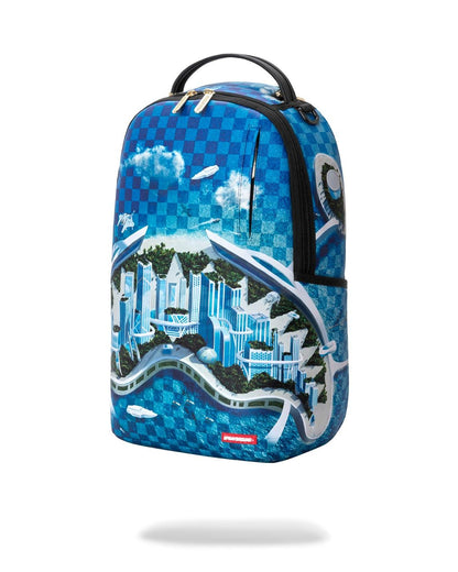 Zaino Sprayground blu SHARK ISLAND BACKPACK