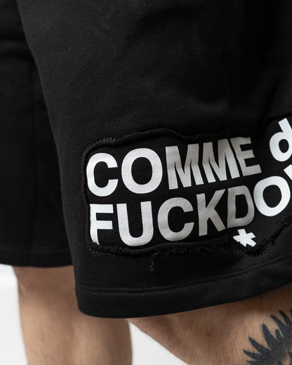 Bermuda Comme des Fuckdown in felpa con taglio uomo