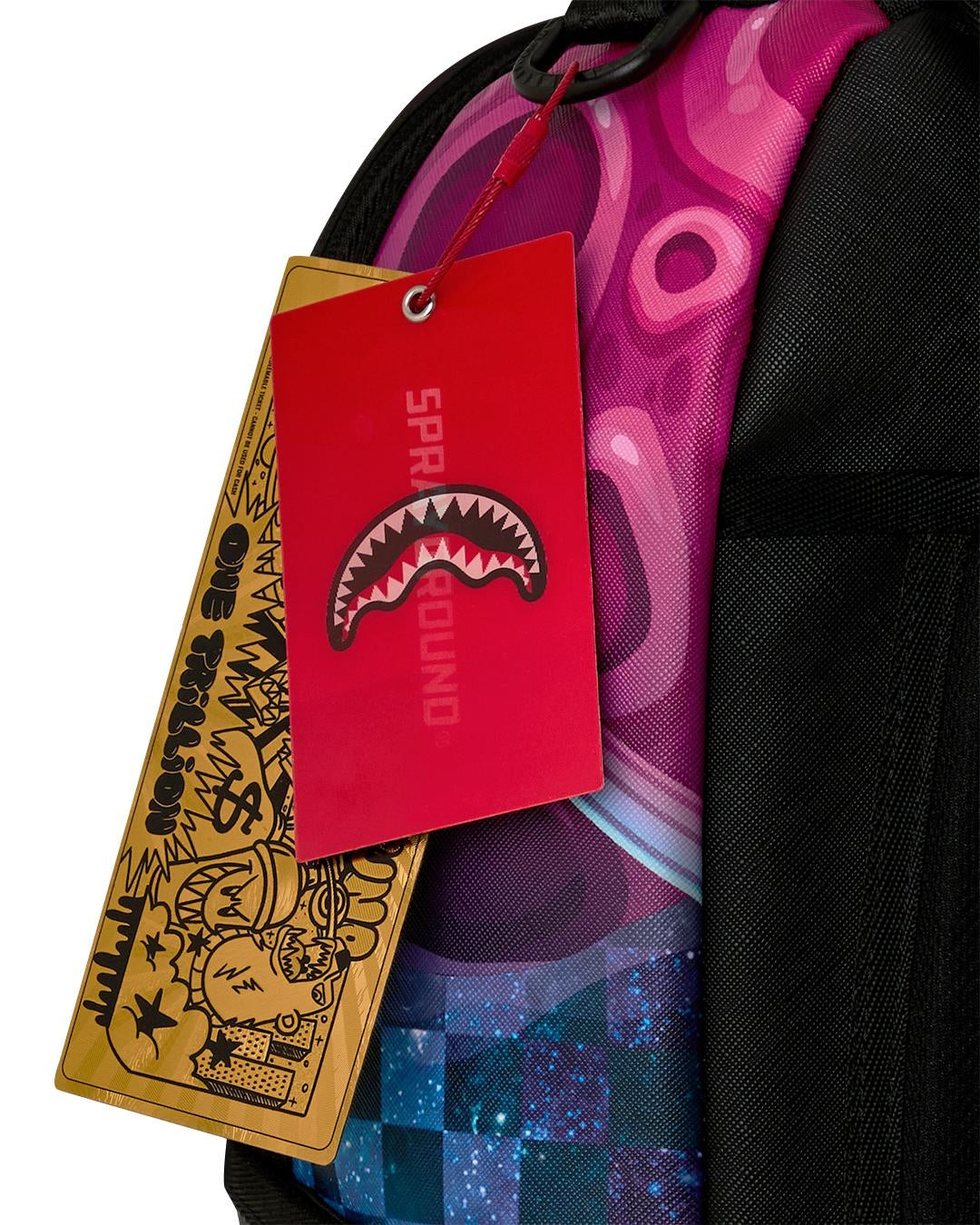 Zaino Sprayground blu RICK AND MORTY PORTAL JUMPING BACKPACK 