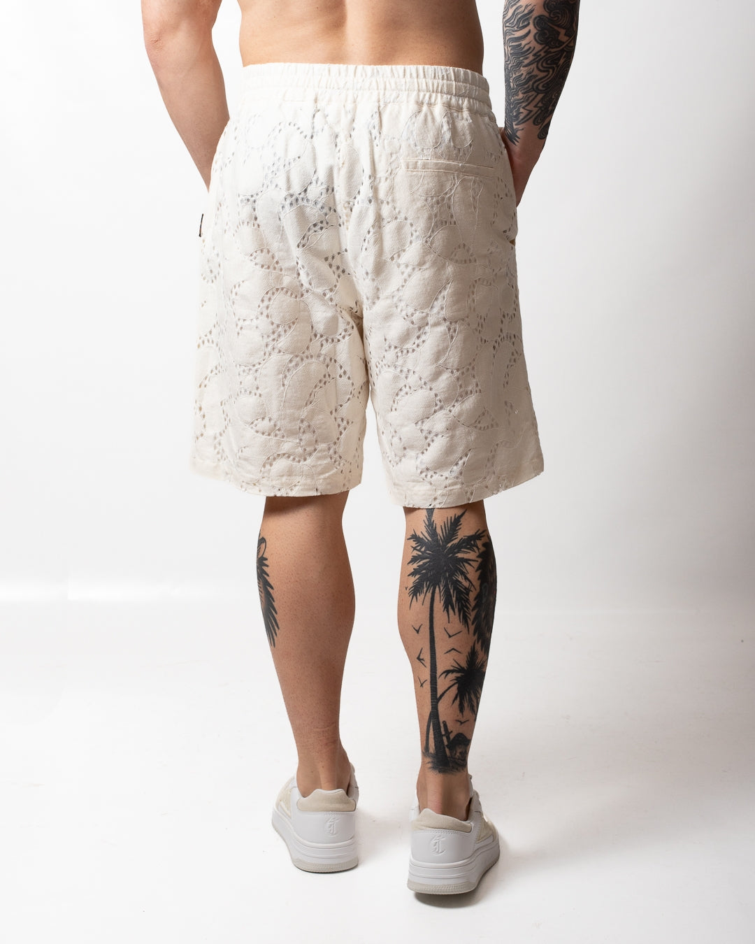 Short Just Cavalli in pizzo uomo
