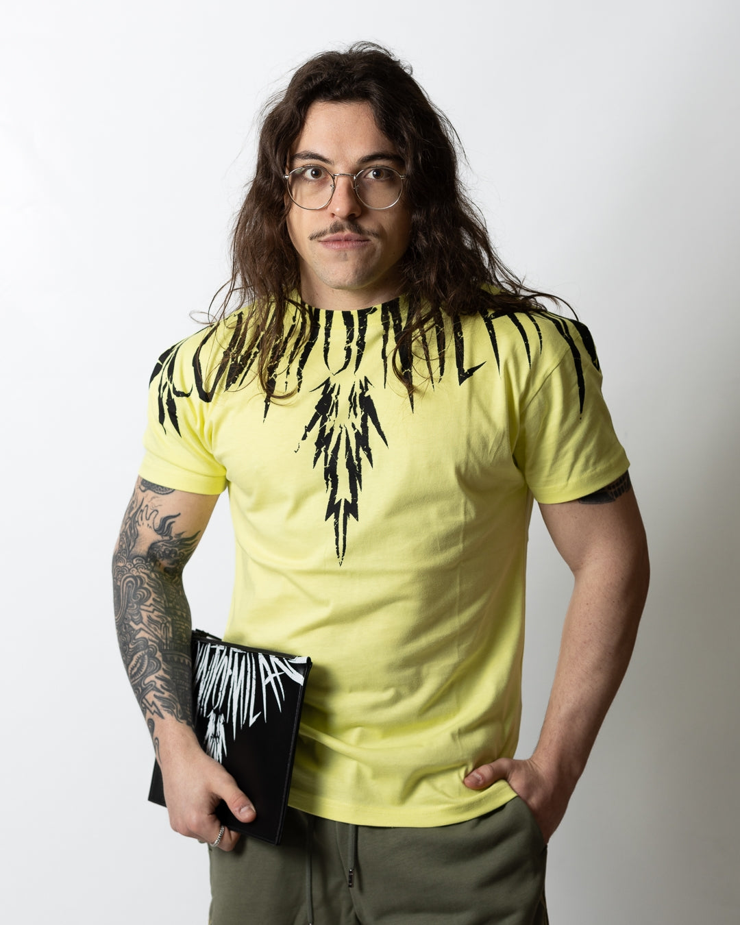 T-Shirt Marcelo Burlon "Icon Wings County" uomo