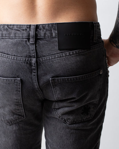Jeans Richmond X flared leg con borchie uomo