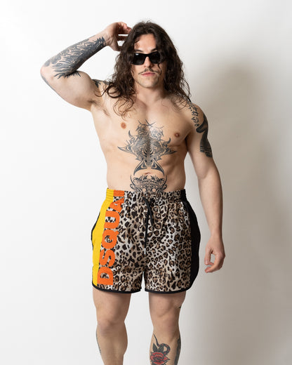 Boxer mare Dsquared2 con stampa animalier uomo