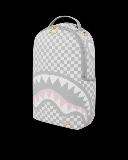 Zaino Sprayground bianco Knit sharks in paris in cream dlx backpack
