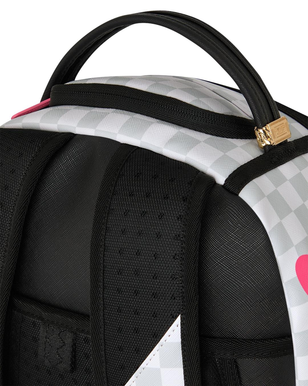 Zaino Sprayground bianco PINK PANTHER PAWPRINTS BACKPACK