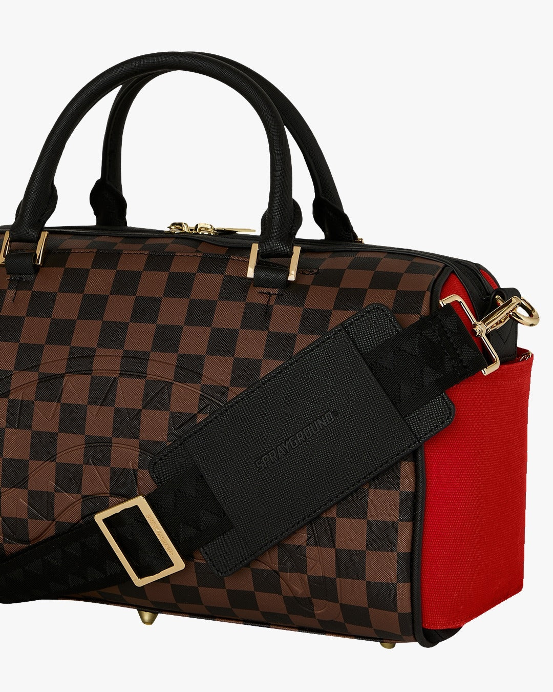 Borsa Sprayground marrone RED REDEMPTION MINI DUFFLE 